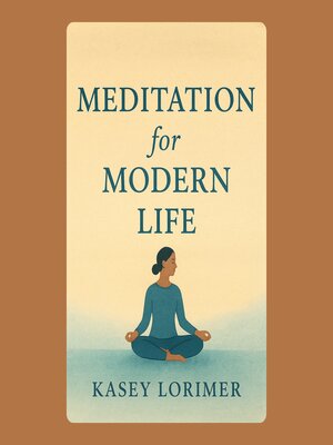 cover image of Meditation for Modern Life